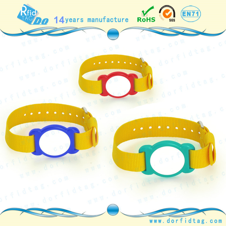 ntag213 silicone rfid wristband mad